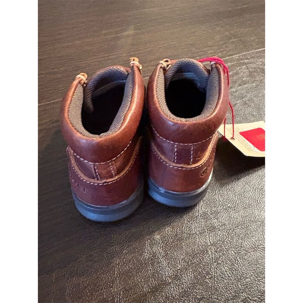 Ariat Toddler Boys Lil' Stomper Brown Dress‎ Shoes Lace Up NWT size 4 toddler - Picture 4 of 8
